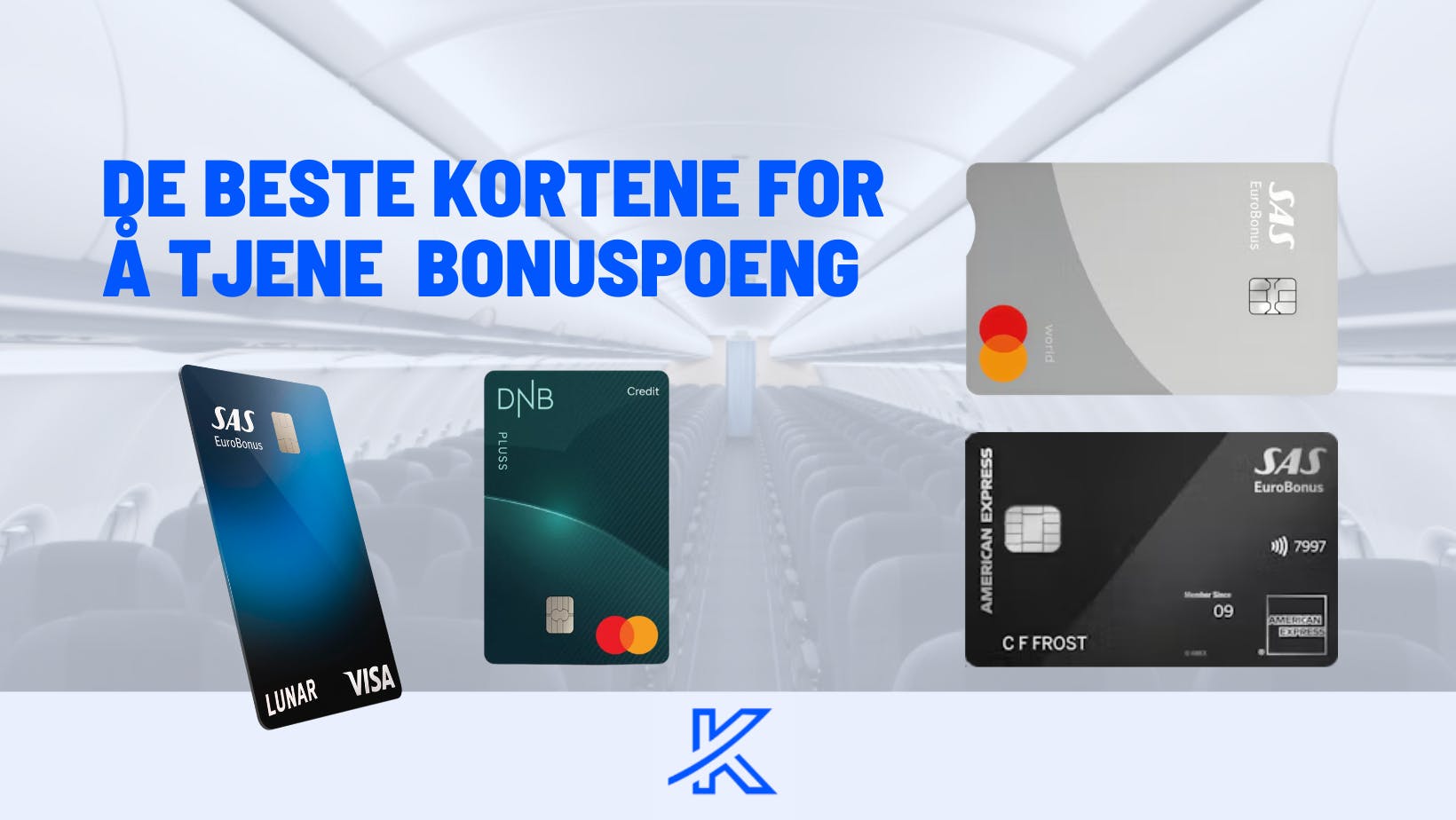 De beste kortene for å tjene bonuspoeng
