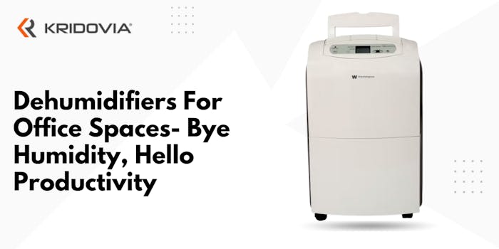 Dehumidifiers For Office Spaces- Bye Humidity, Hello Productivity: Blog Poster