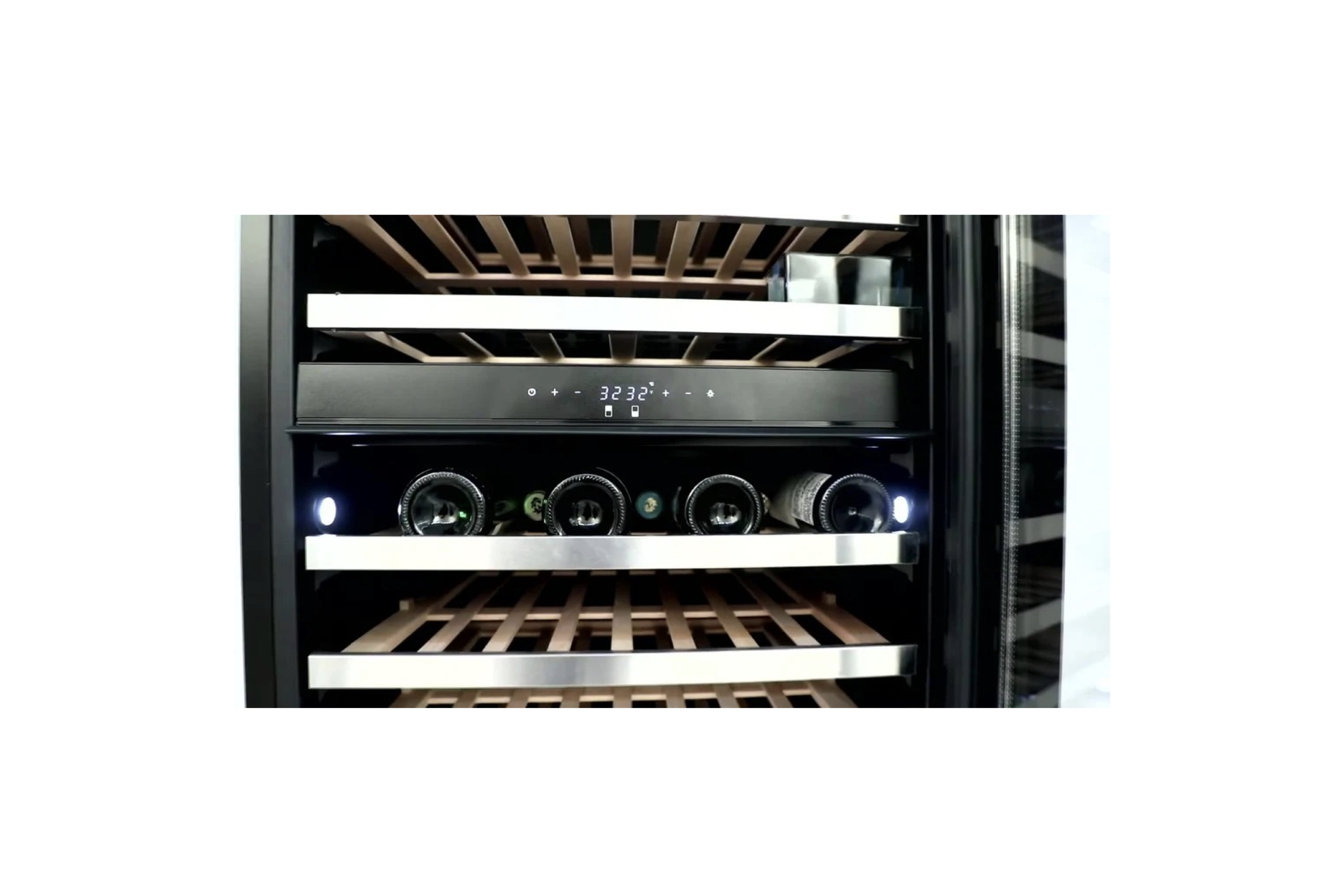 Aavta London Dual Zone Wine Cooler - 99 Bottles