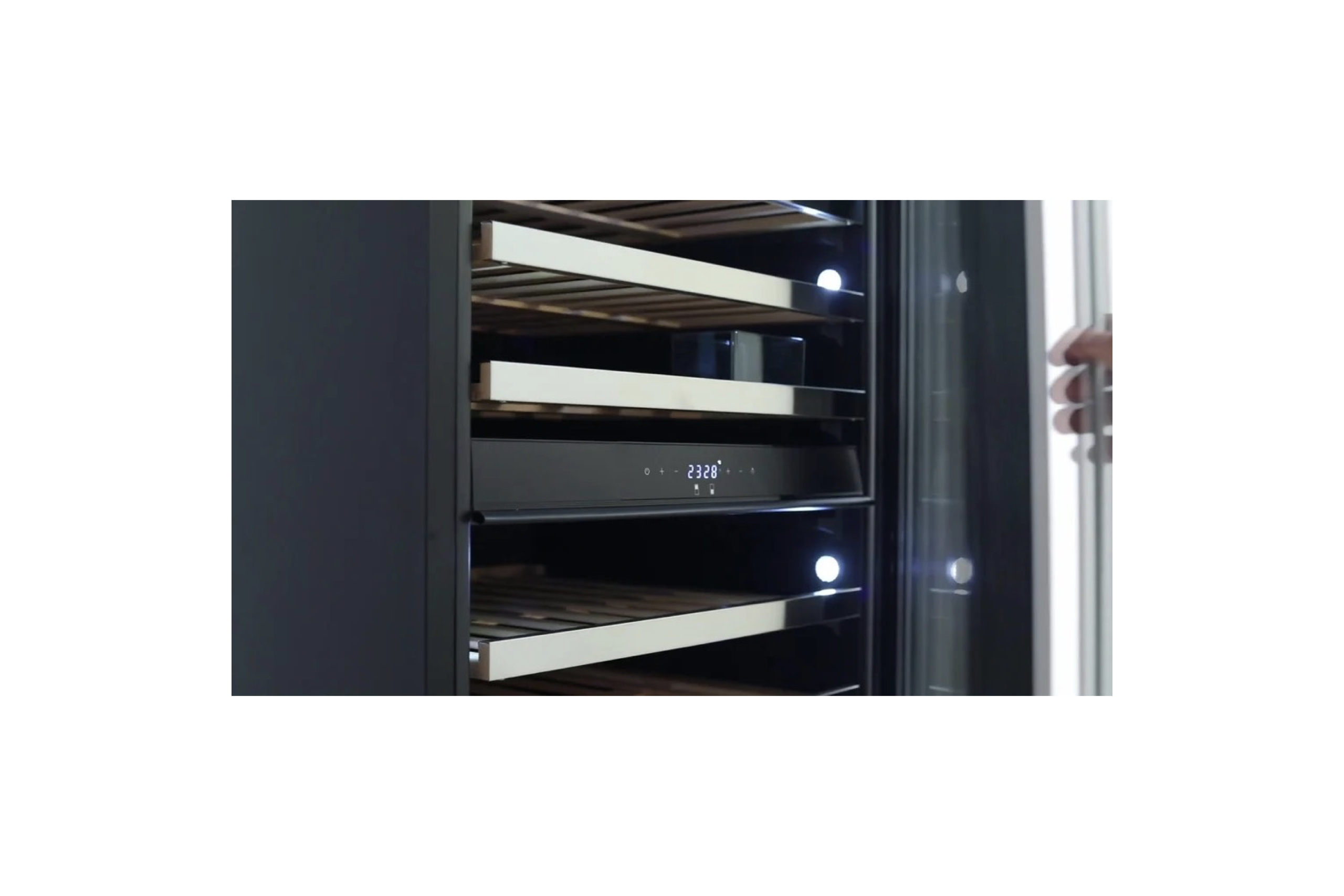 Aavta London Dual Zone Wine Cooler - 123 Bottles