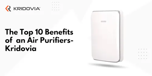 The Top 10 Benefits of an Air Purifiers - Kridovia blog poster