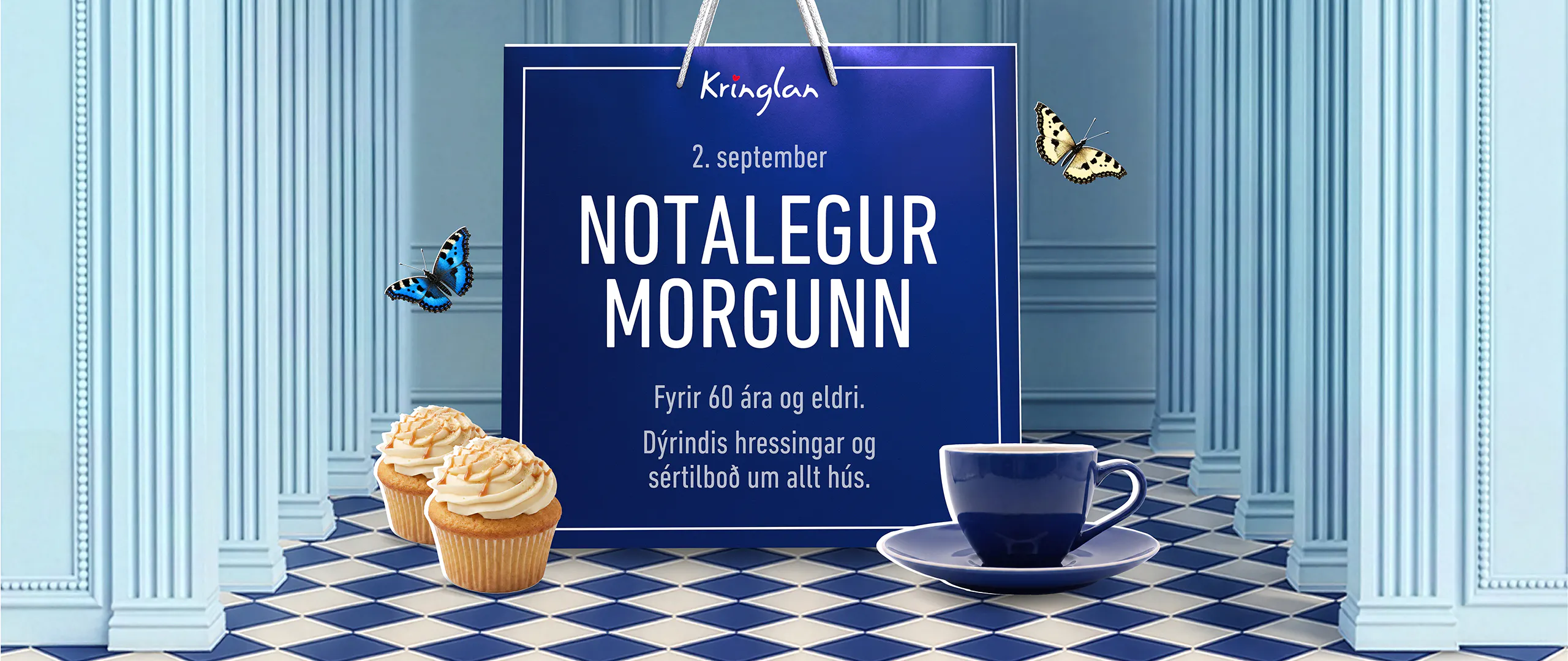 MORGUNSTUND FYRIR 60 ÁRA OG ELDRI Í KRINGLUNNI