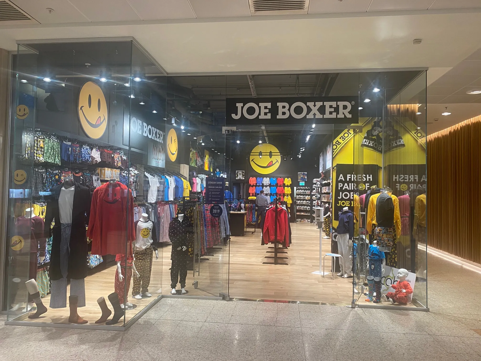 Joe Boxer og Sokkabúðin sameinuð á einum stað