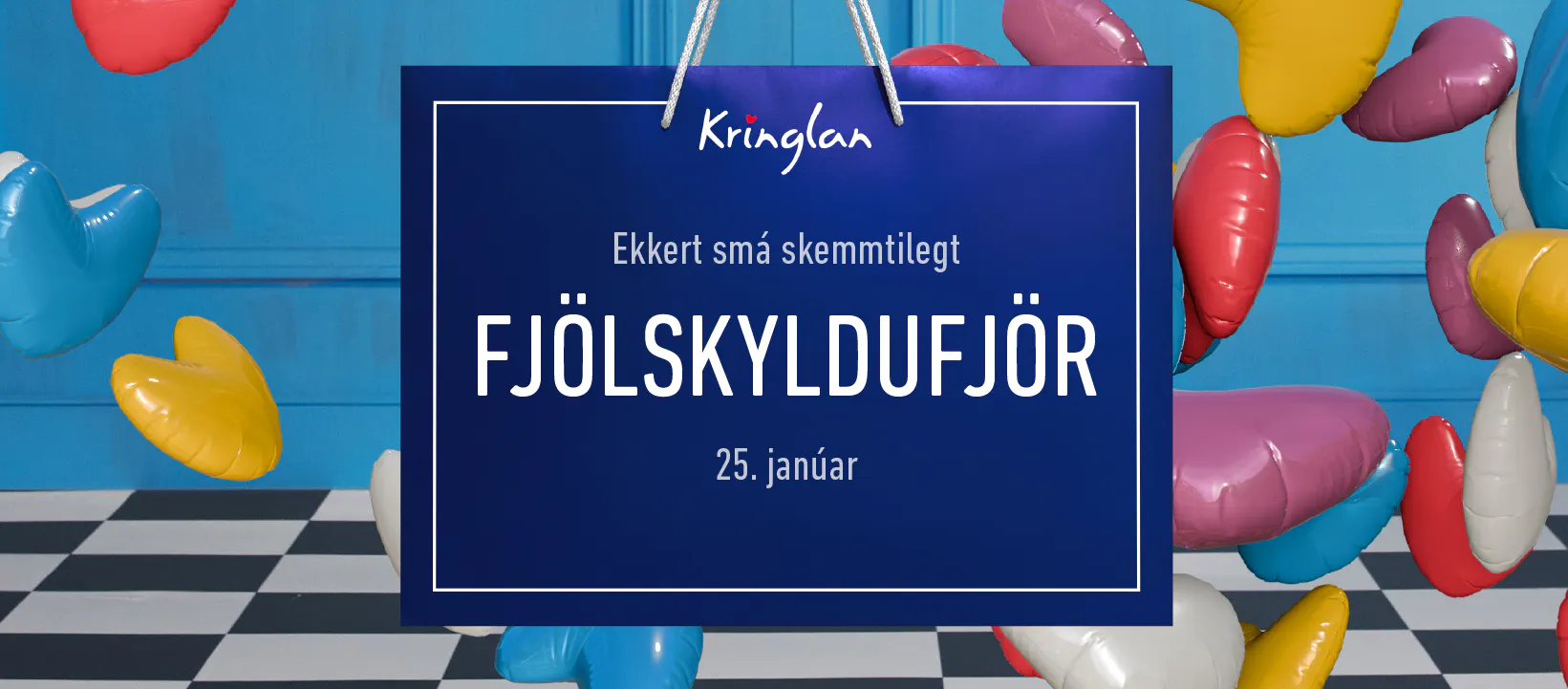 Fjölskyldufjör sunnudaginn 25. janúar