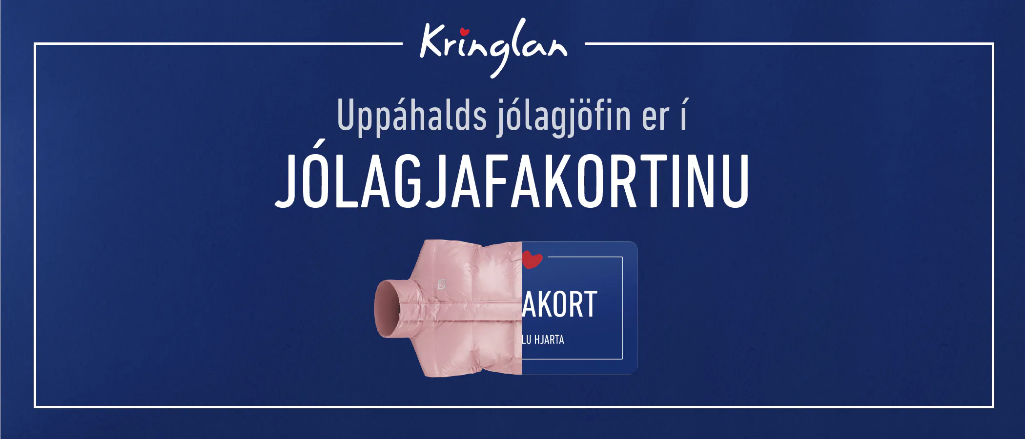 Gjafakort er frábær jólagjöf