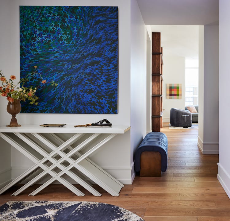 Kristen-Peña-Interiors-San-Francisco-Pied-A-Terre-Entry-Table