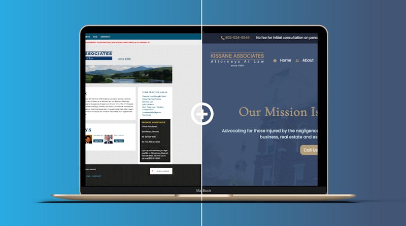 Kissane Associates Responsive Website Re-Design.