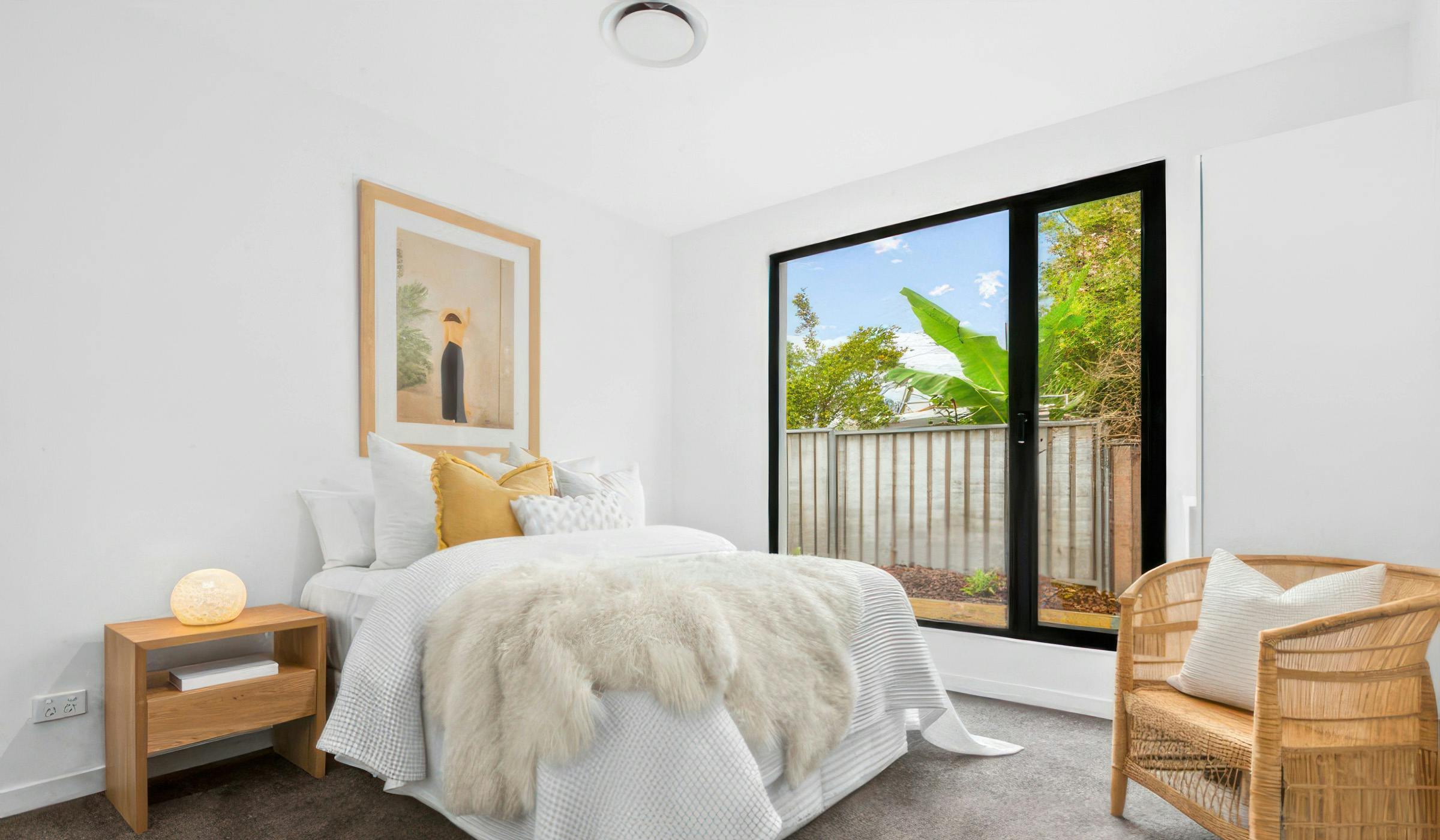 Beautiful simple bedroom