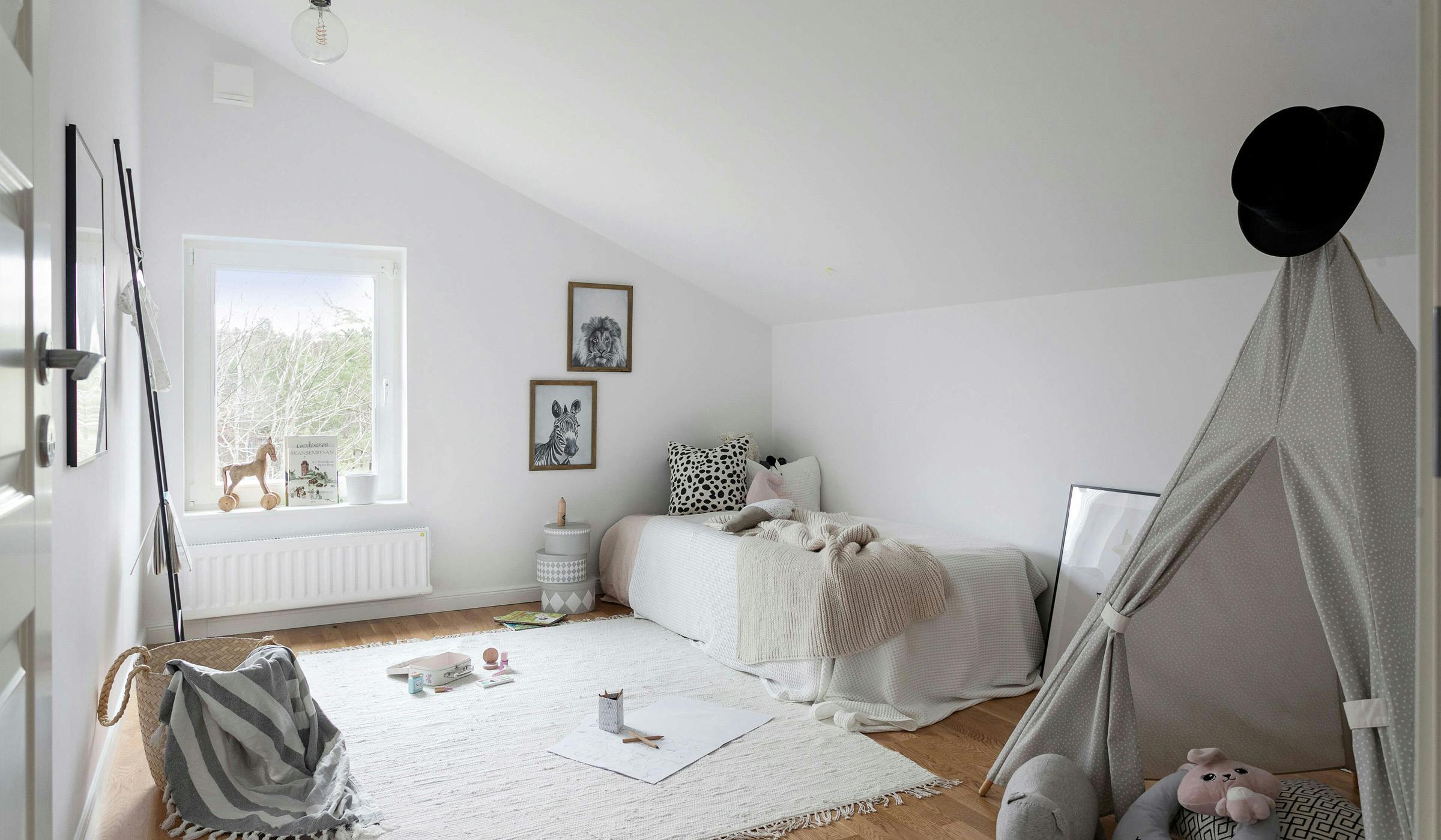 Kid's bedroom scandinavian style