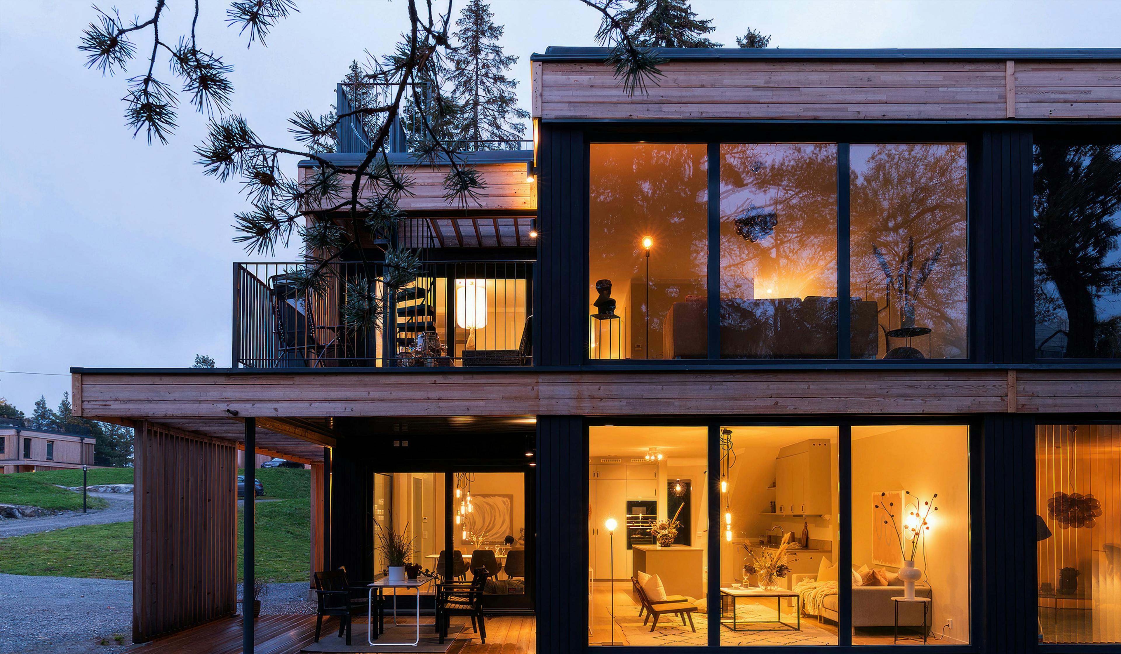 Krivaja prefabricated residence in Sweden
