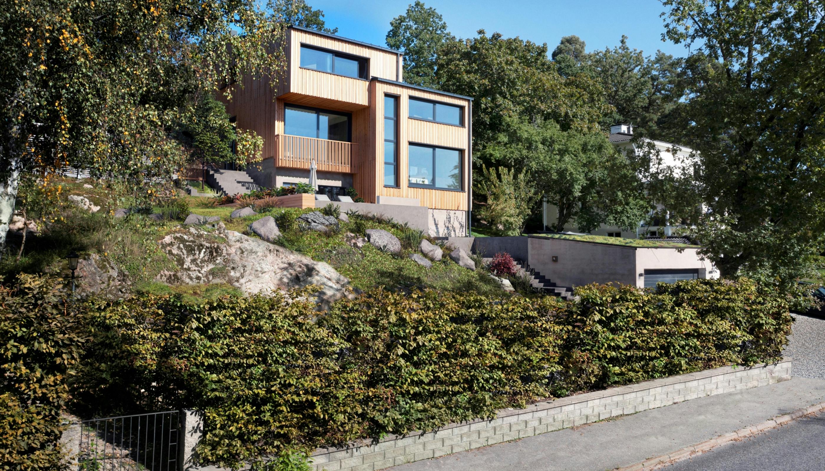 Koltrasten, energy efficient private residence