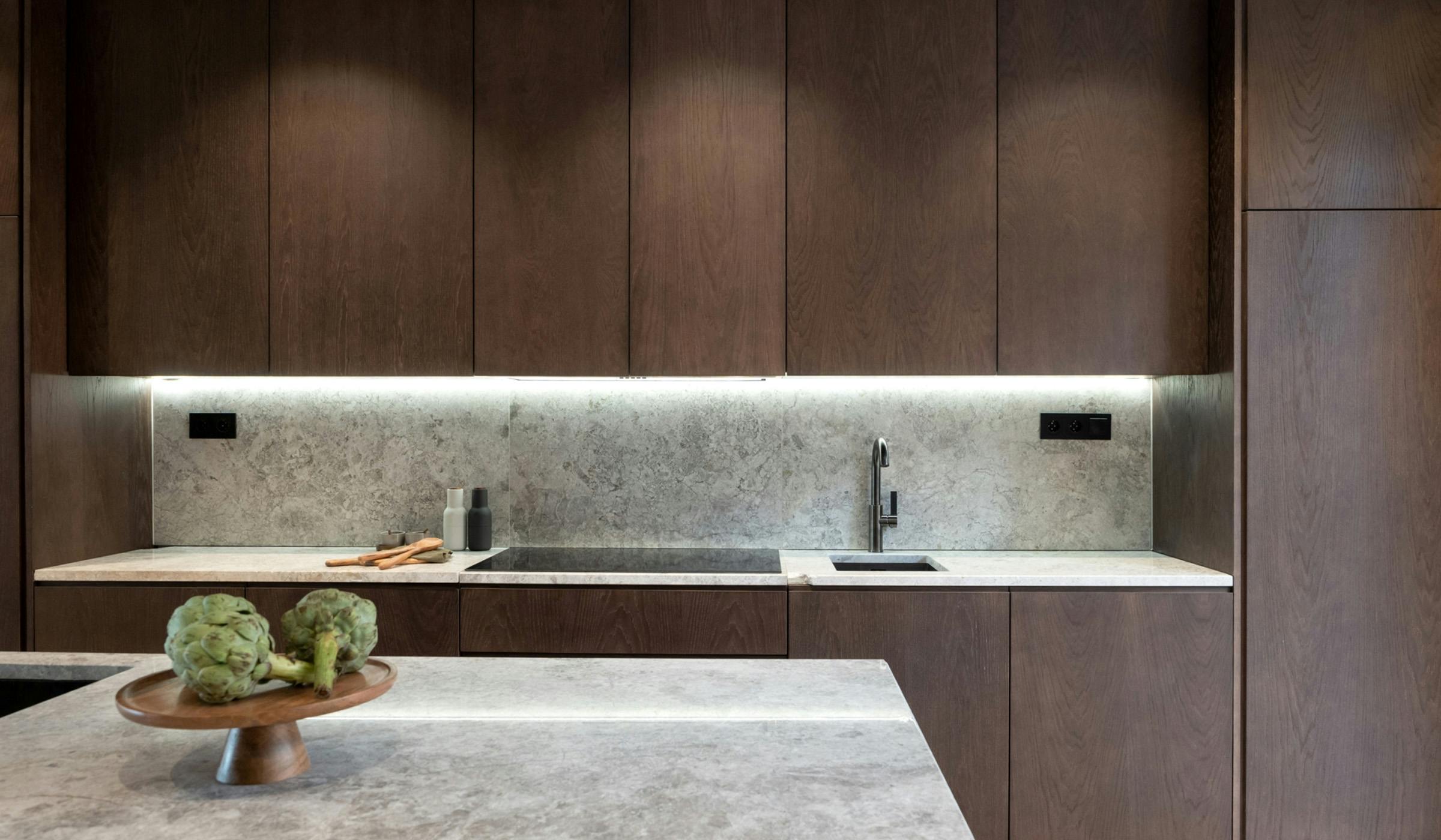 Warm and inviting kitchen