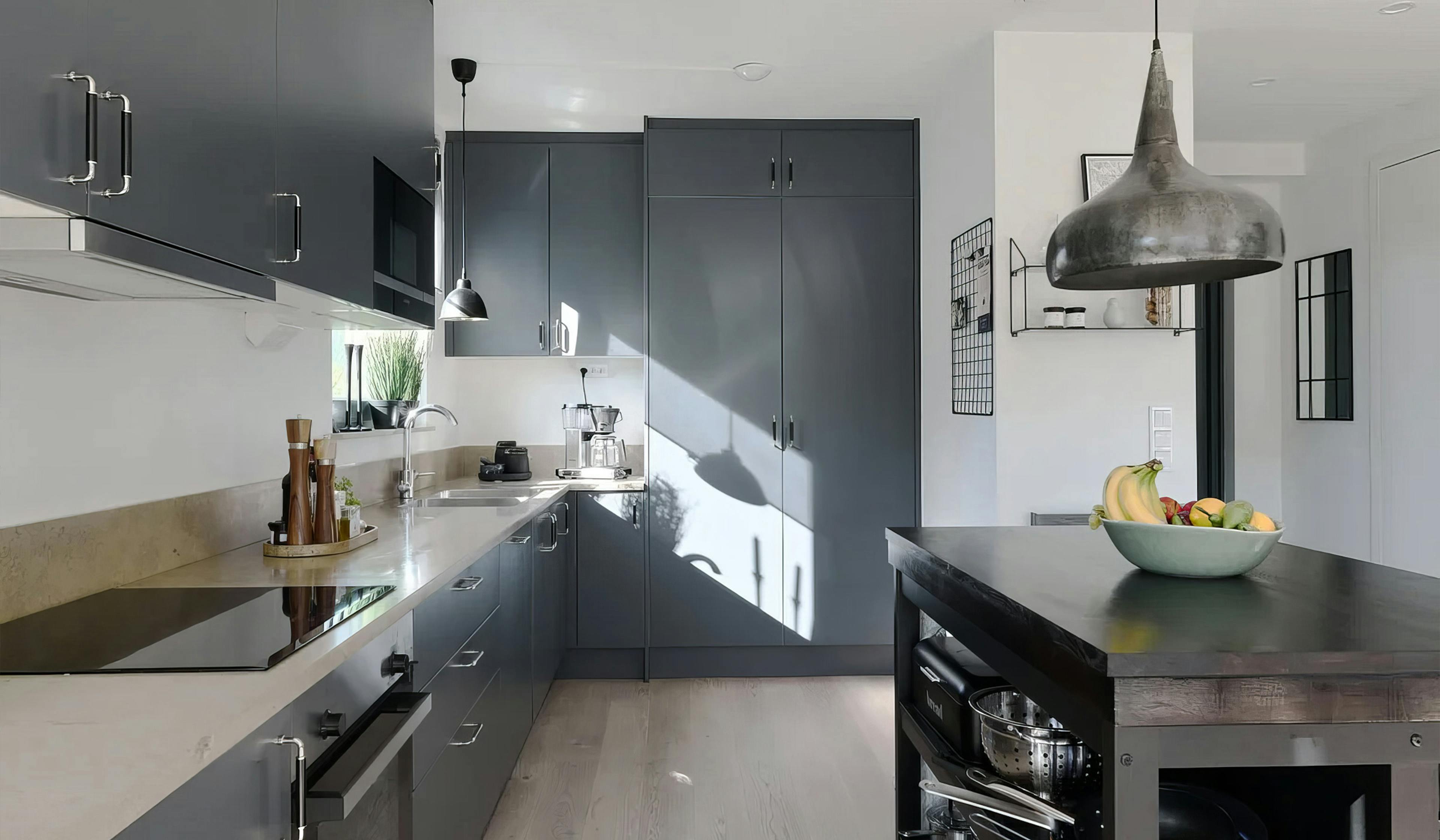 Beautiful minimalist kitchen