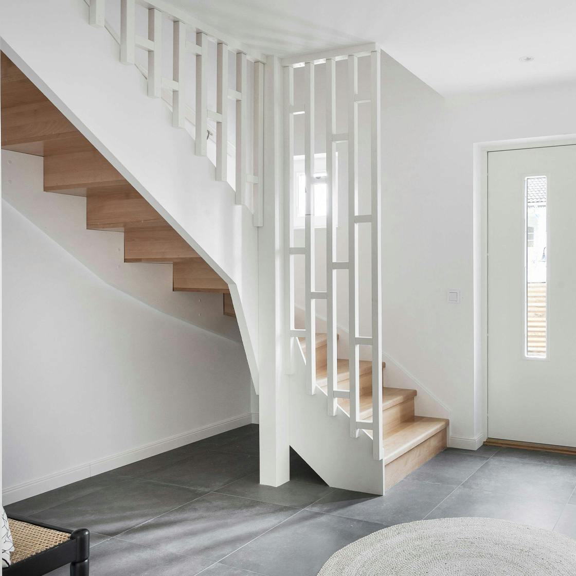Wooden staircase