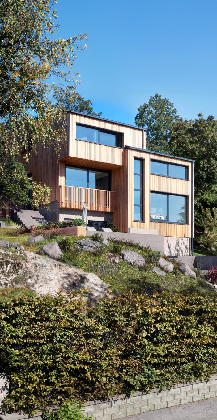 Koltrasten, energy efficient private residence
