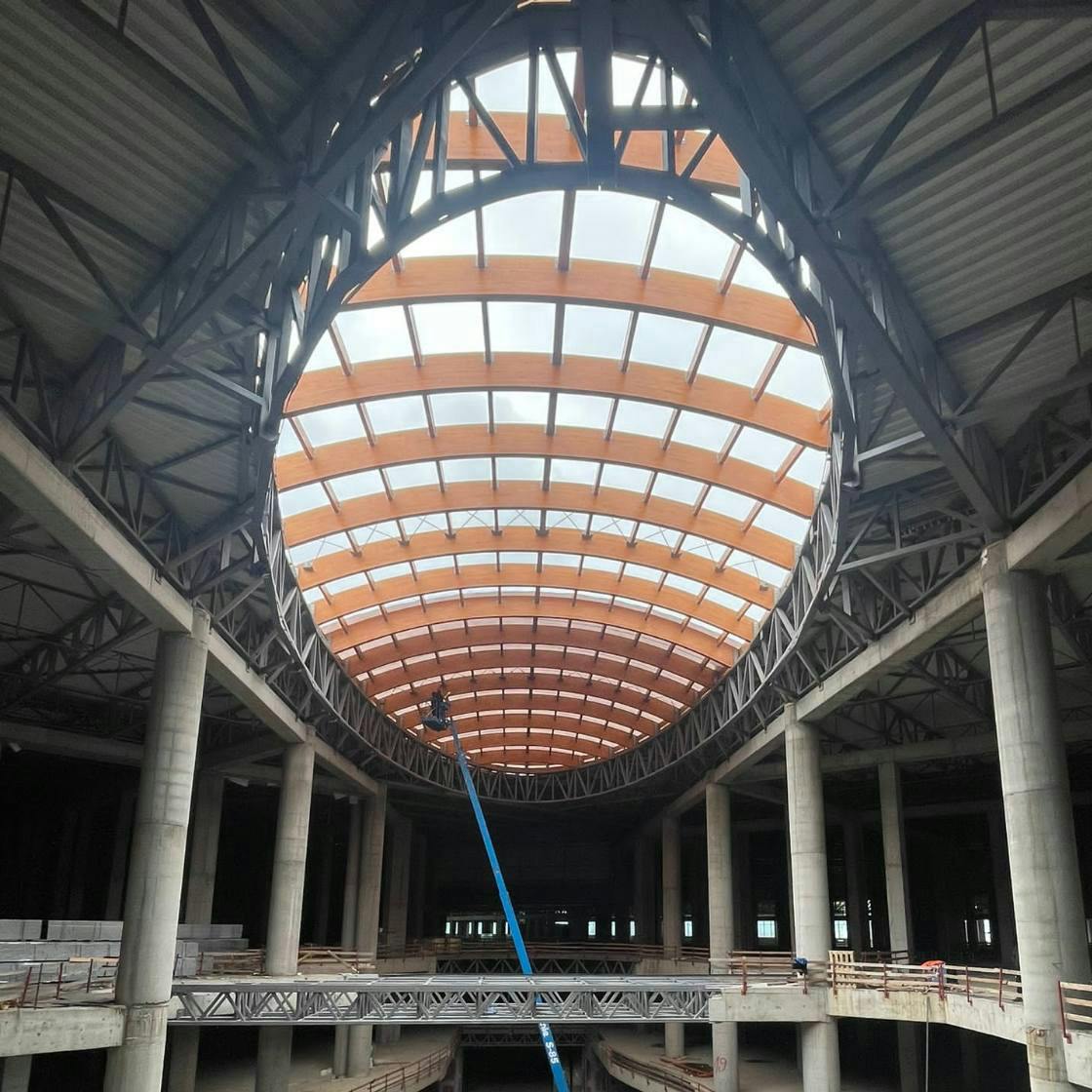Prishtina Mall interior structure