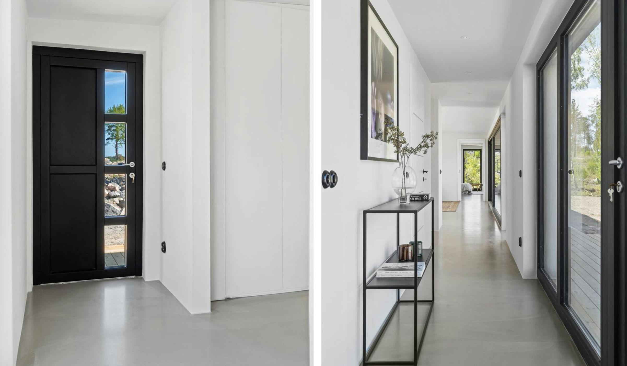 Beautiful entrance and hallway