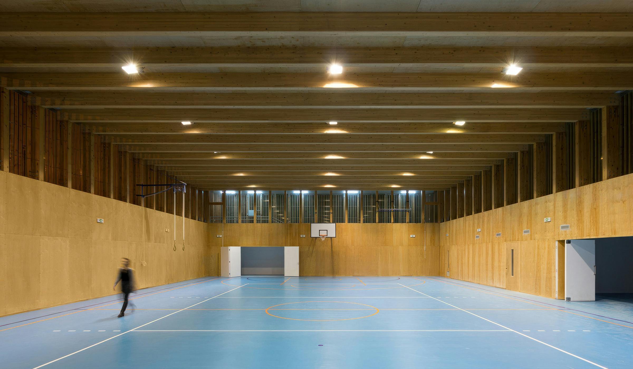 Matchbox Elementary School Sports Hall interior