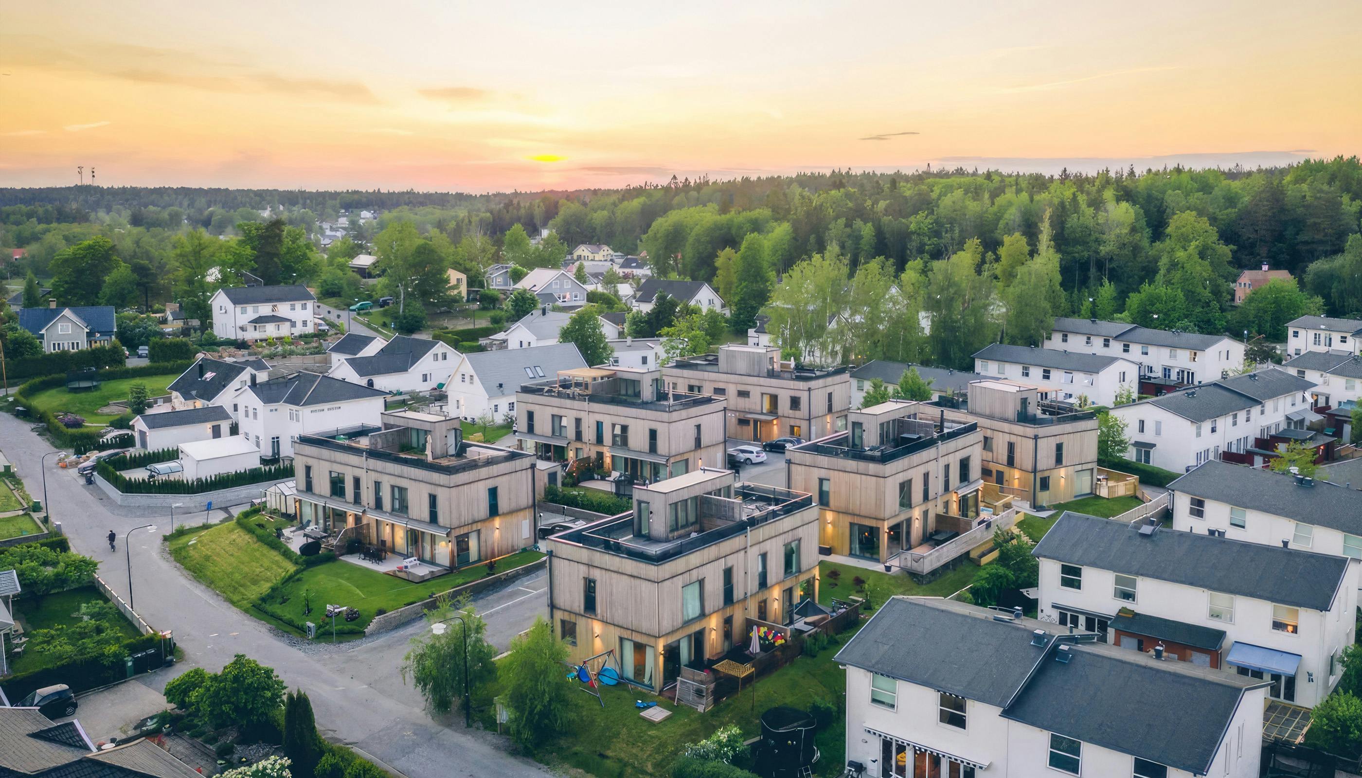 Grensaxen, spatial narrative in Huddinge, Sweden