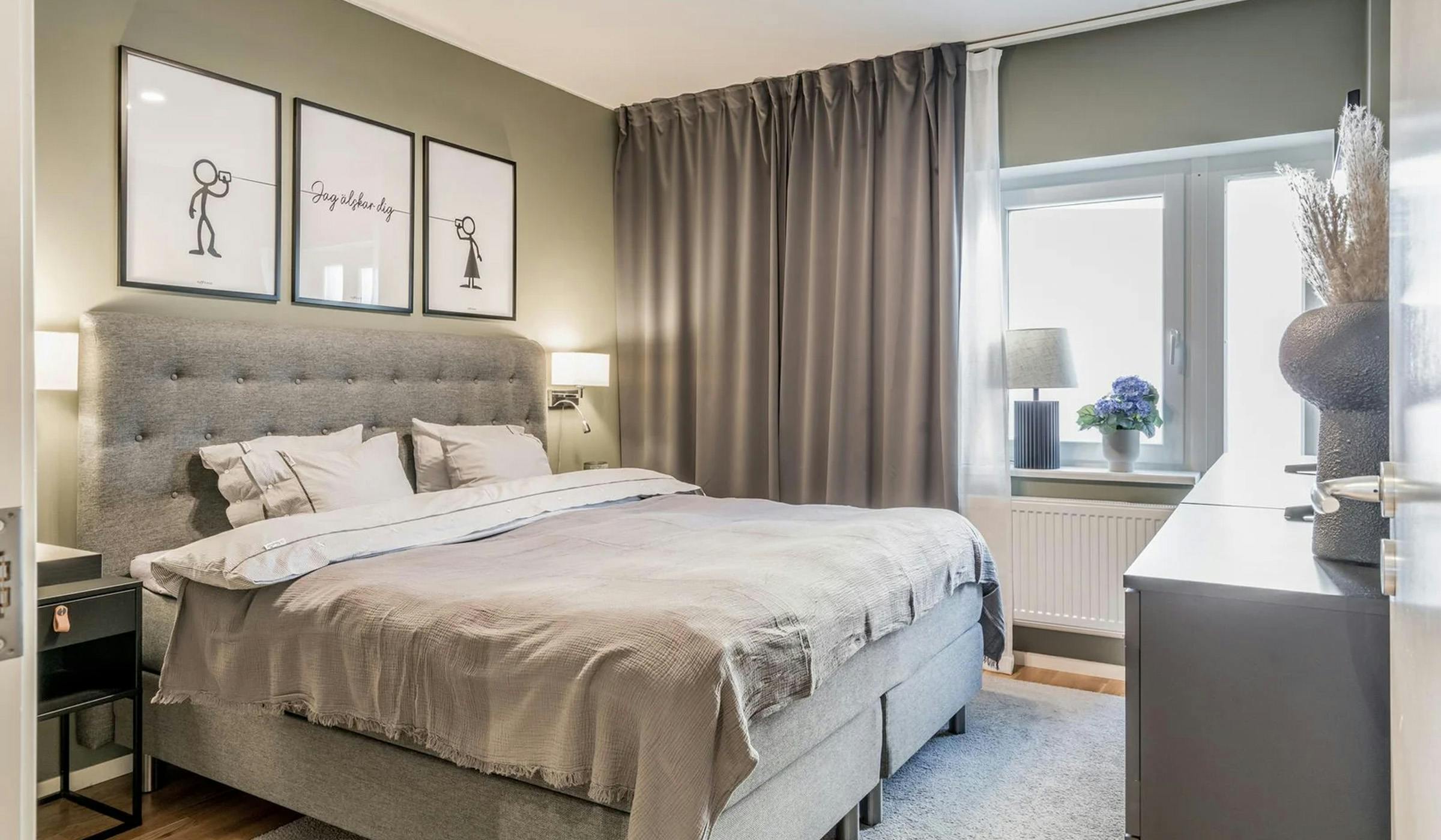 Arnö Strand bedroom
