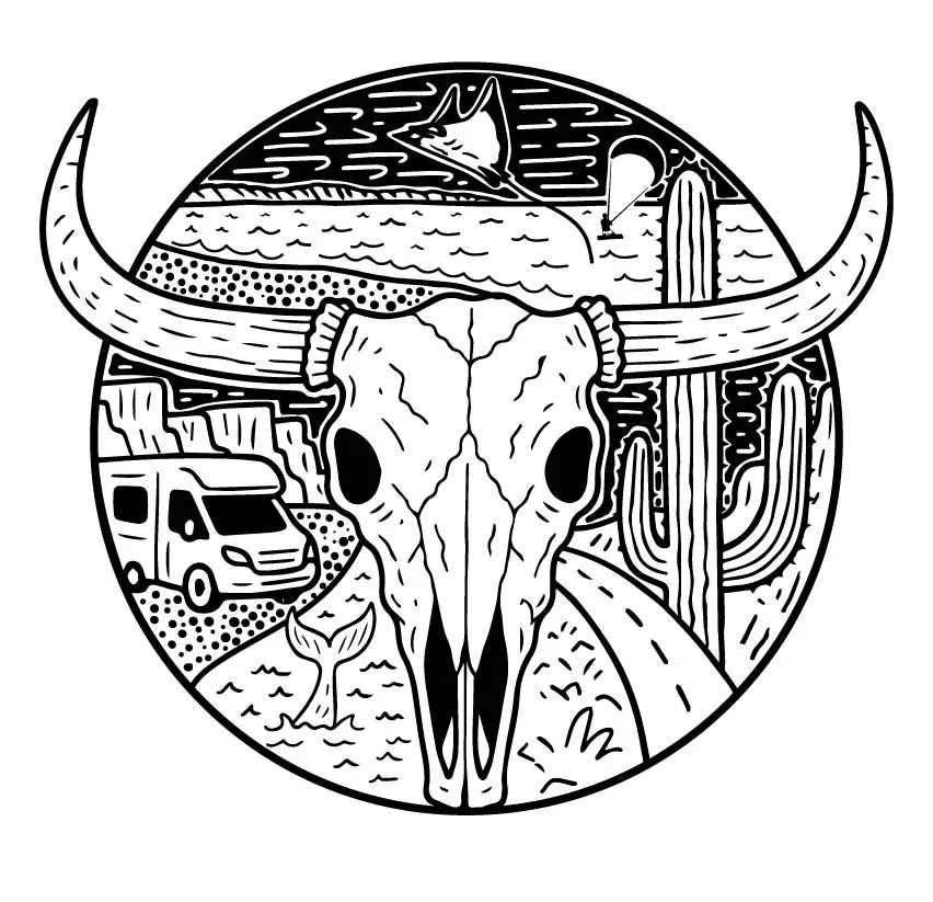 La Ventana tee design