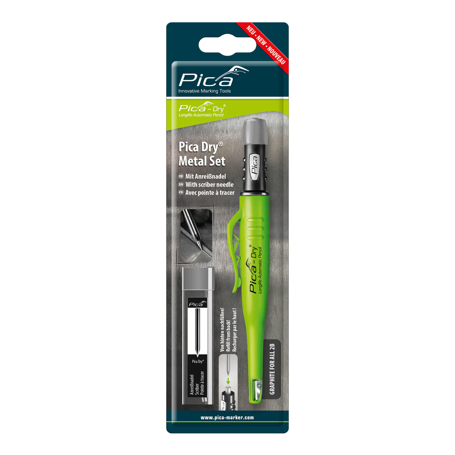 Pica-Dry merkiblýantur með rissnál