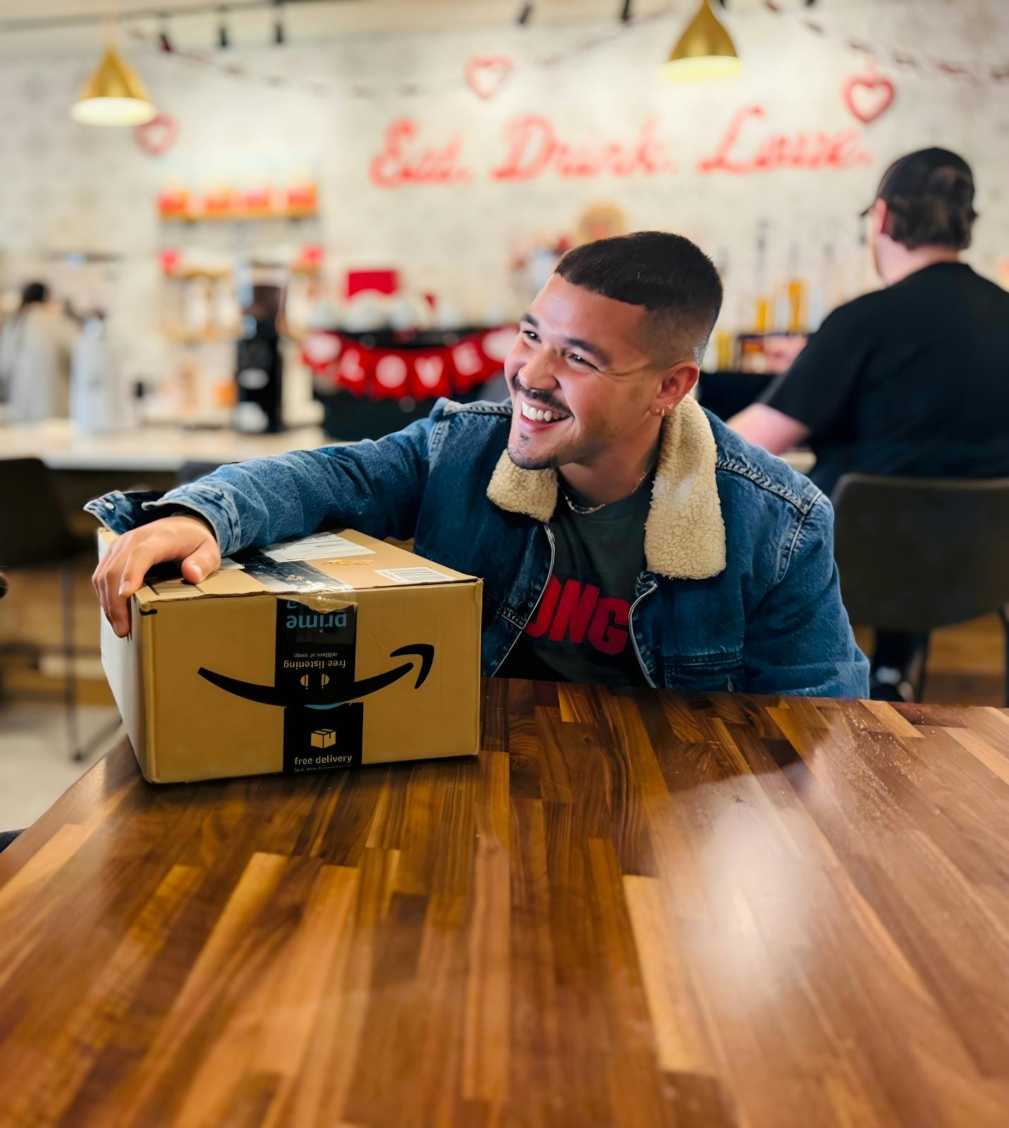 Shop. Local Business, Kubby Space. Package Pickup, Amazon Counter, Fedex, UPS, USPS, Amazon, Prime, Buy Online Pick Up In Store, BOPIS