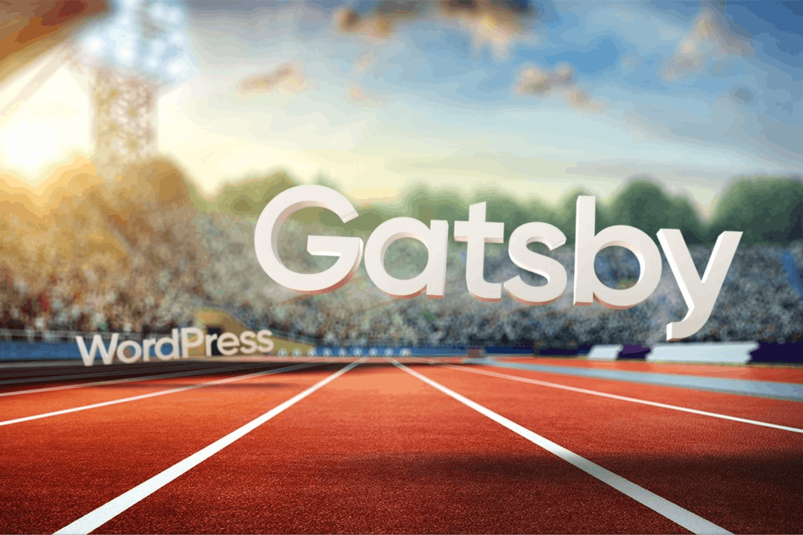 Orden WordPress och Gatsby springer ikapp på en arena där Gatsby vinner