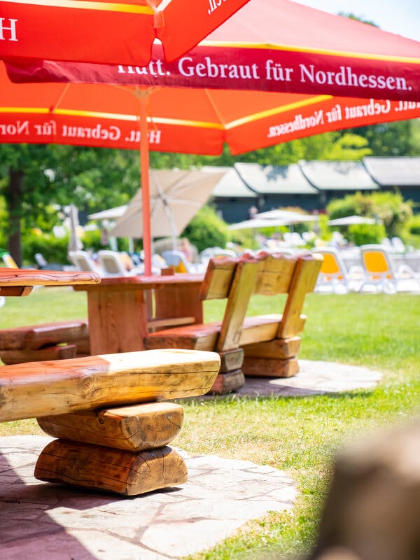 Außenbereich Gastronomie