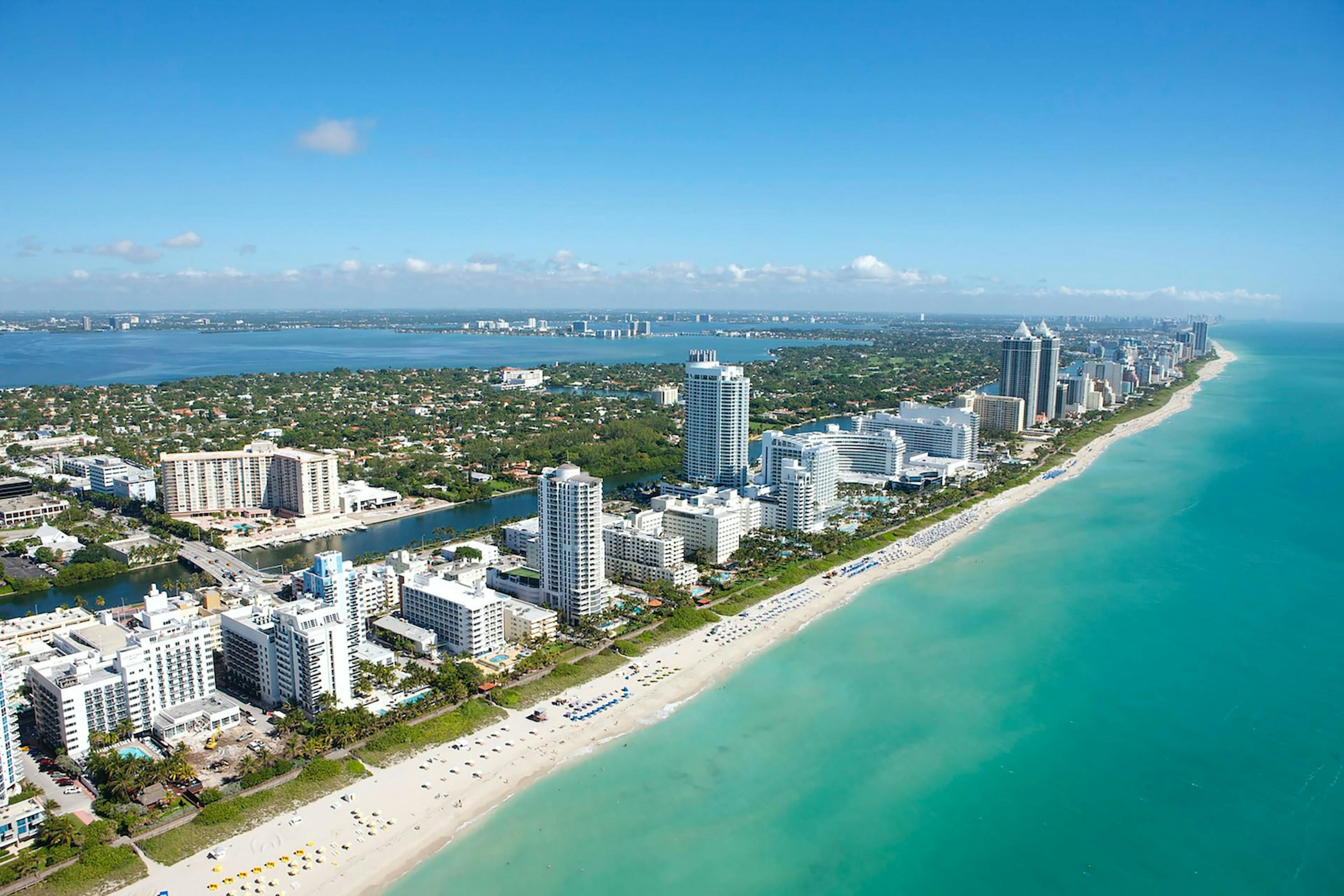 Miami Beach aus der Luft