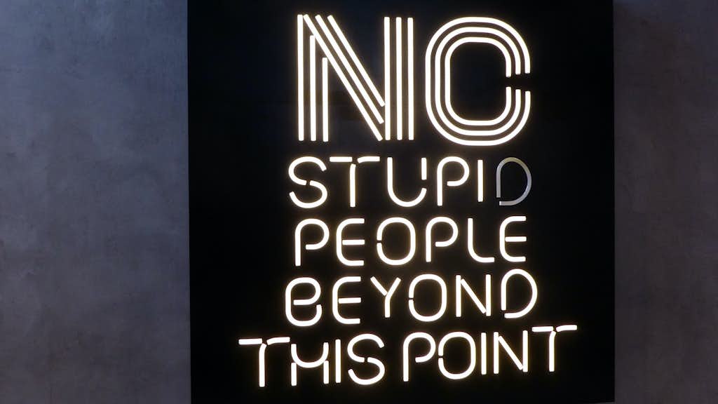 Neon Schrift