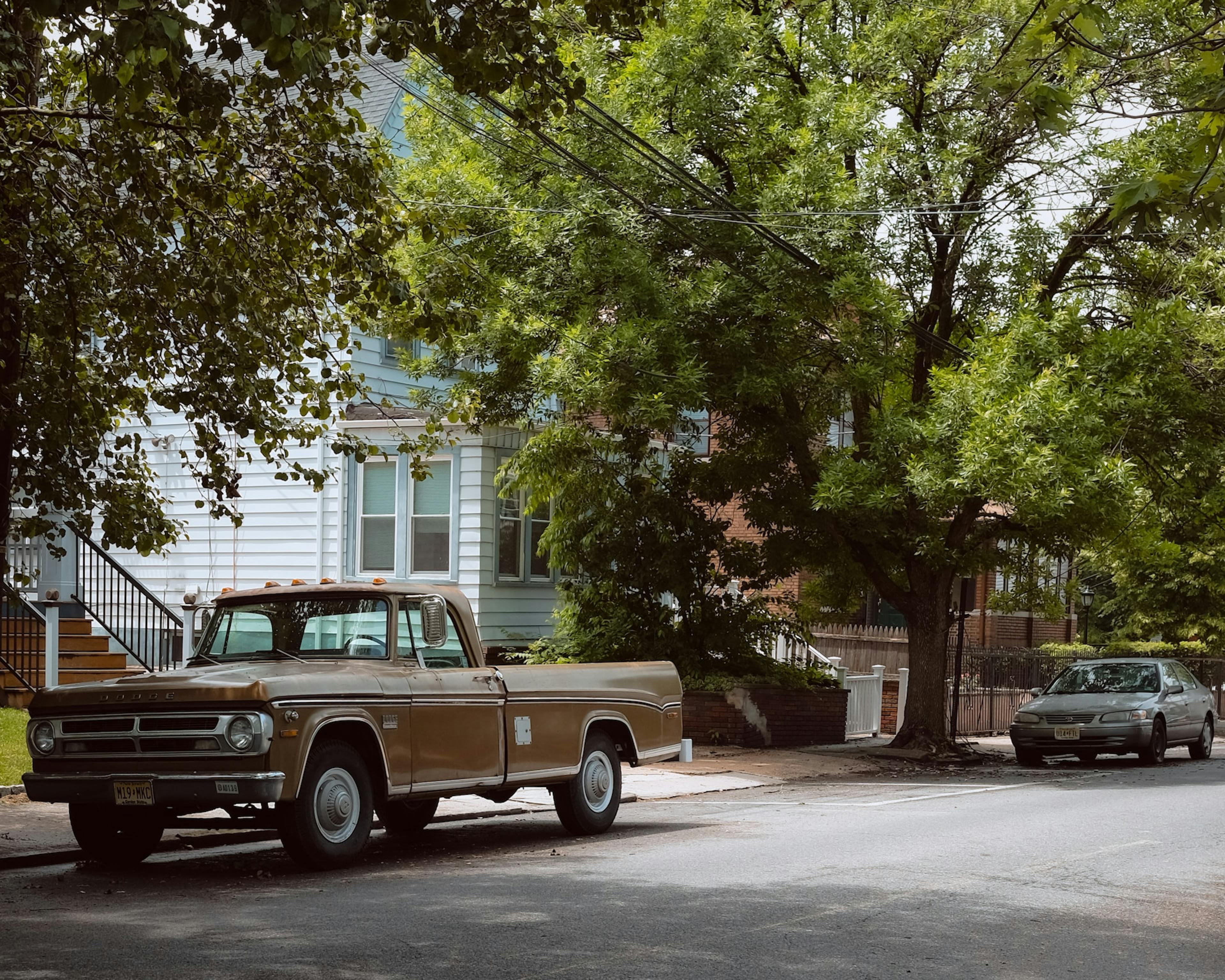 Eine Straße in New Jersey