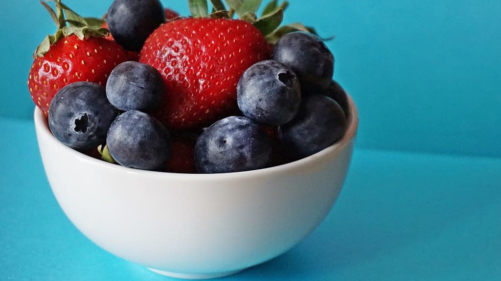 Beeren in einer Schaale