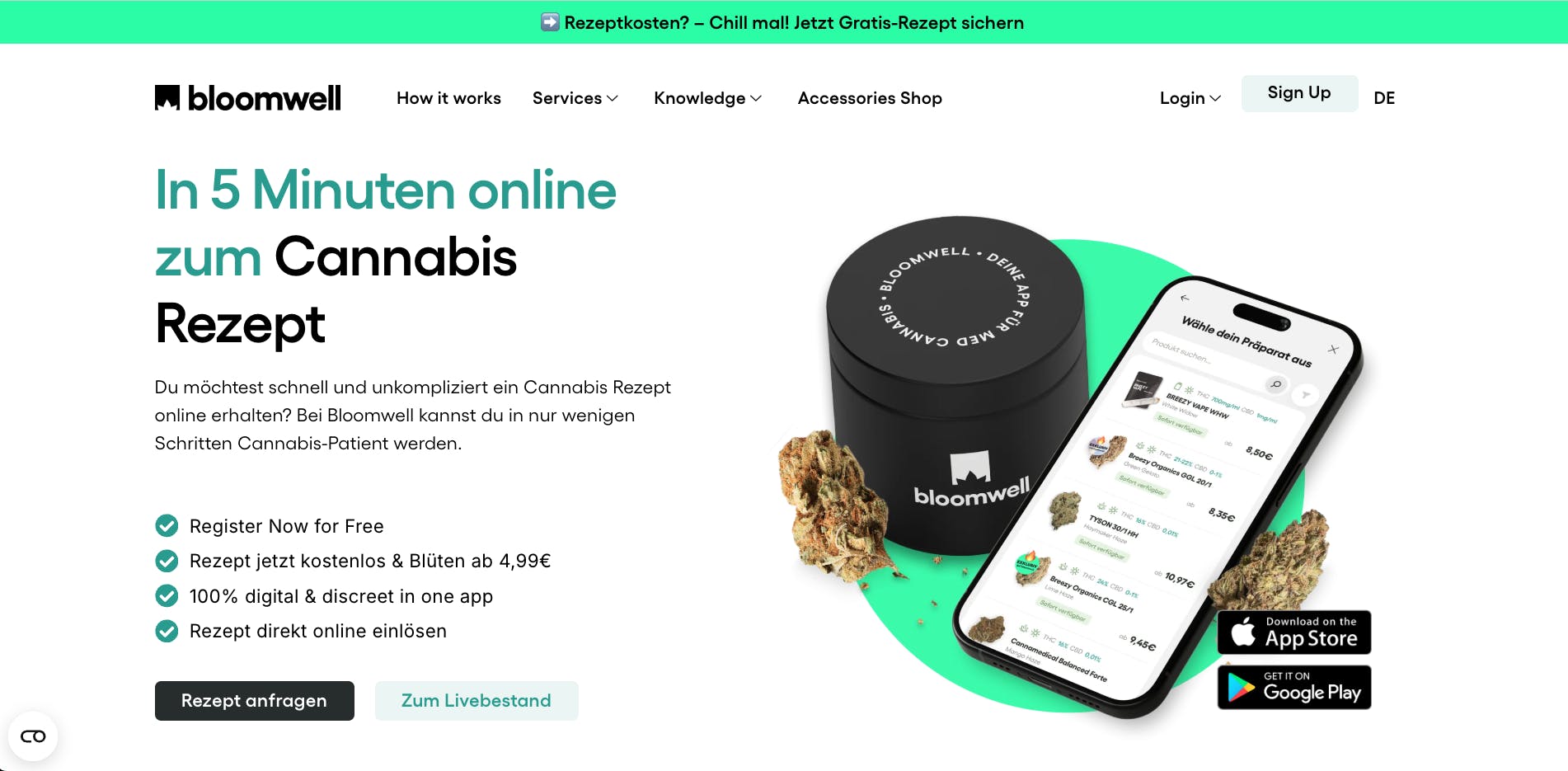 Screenshot Bloomwell