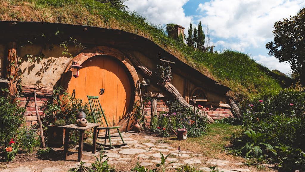 Hobbit Haus in Neuseeland