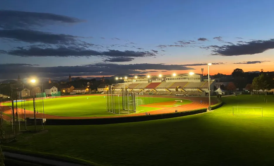 Stadion  Sloboda (snimio Siniša Hrastovec)