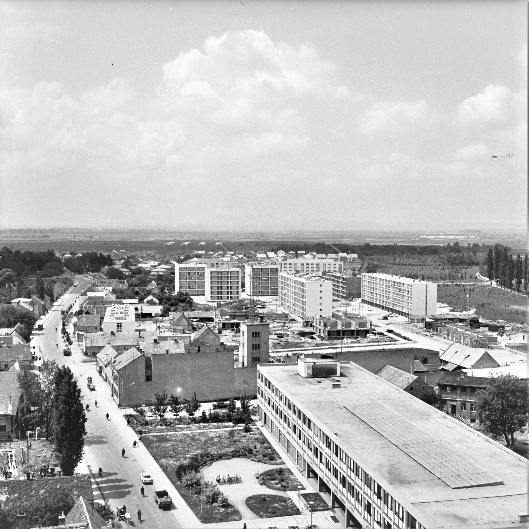 Ulica braće Radić sedamdesetih godina 20. st.