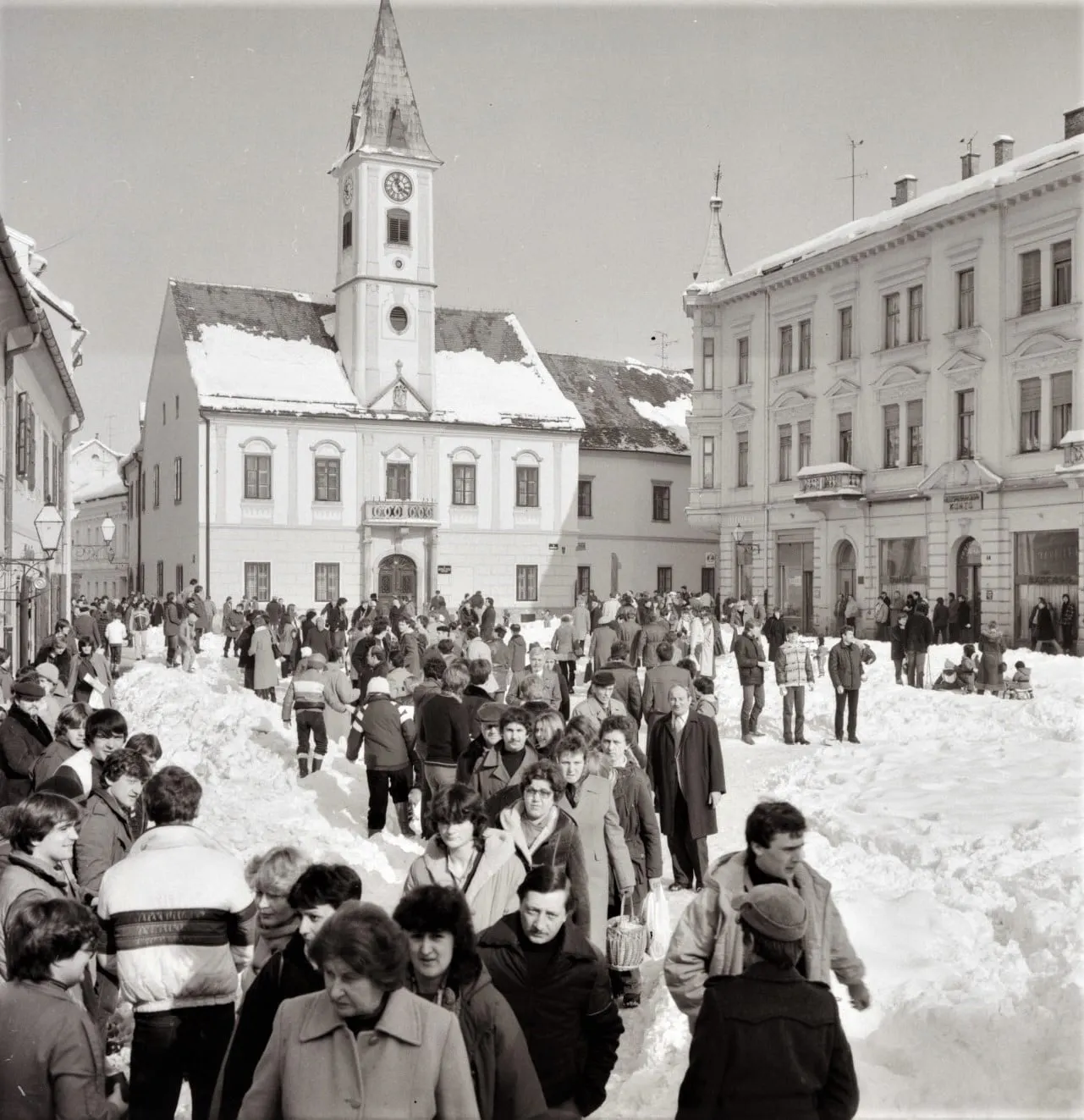 Korzo 1983. snimio Dragutin Brezovec