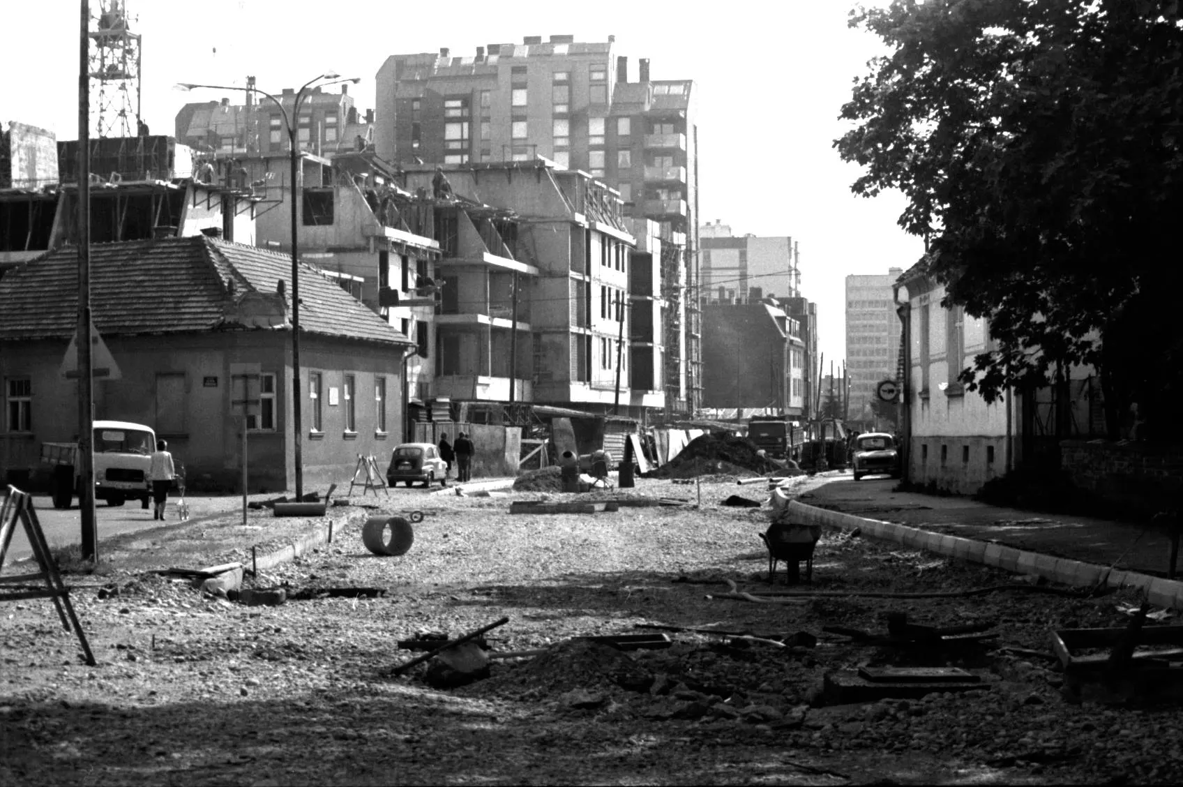 Kuća obitelji Herceg početkom osamdesetih, snimio Ivan Levanić