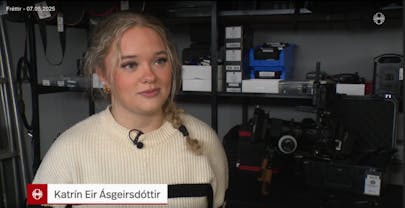 Nemendur Kvikmyndaskóla Íslands ánægðir