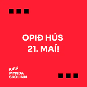 Opið hús 21. maí 2026
