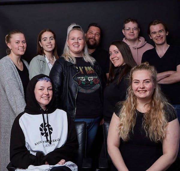 Student committee at The Icelandic Film School winter 2020