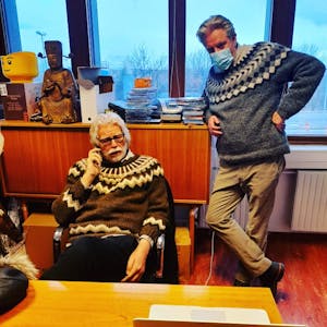 Friðrik Þór Friðriksson og Böðvar Bjarki Pétursson