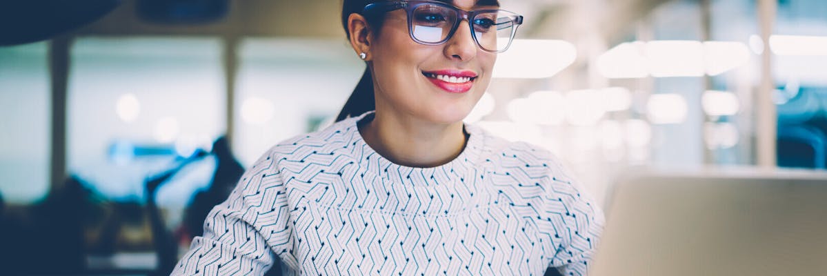business owner managing her business