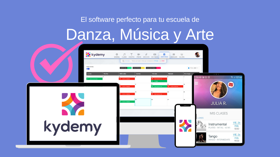 Mejoras y actualizaciones de Kydemy