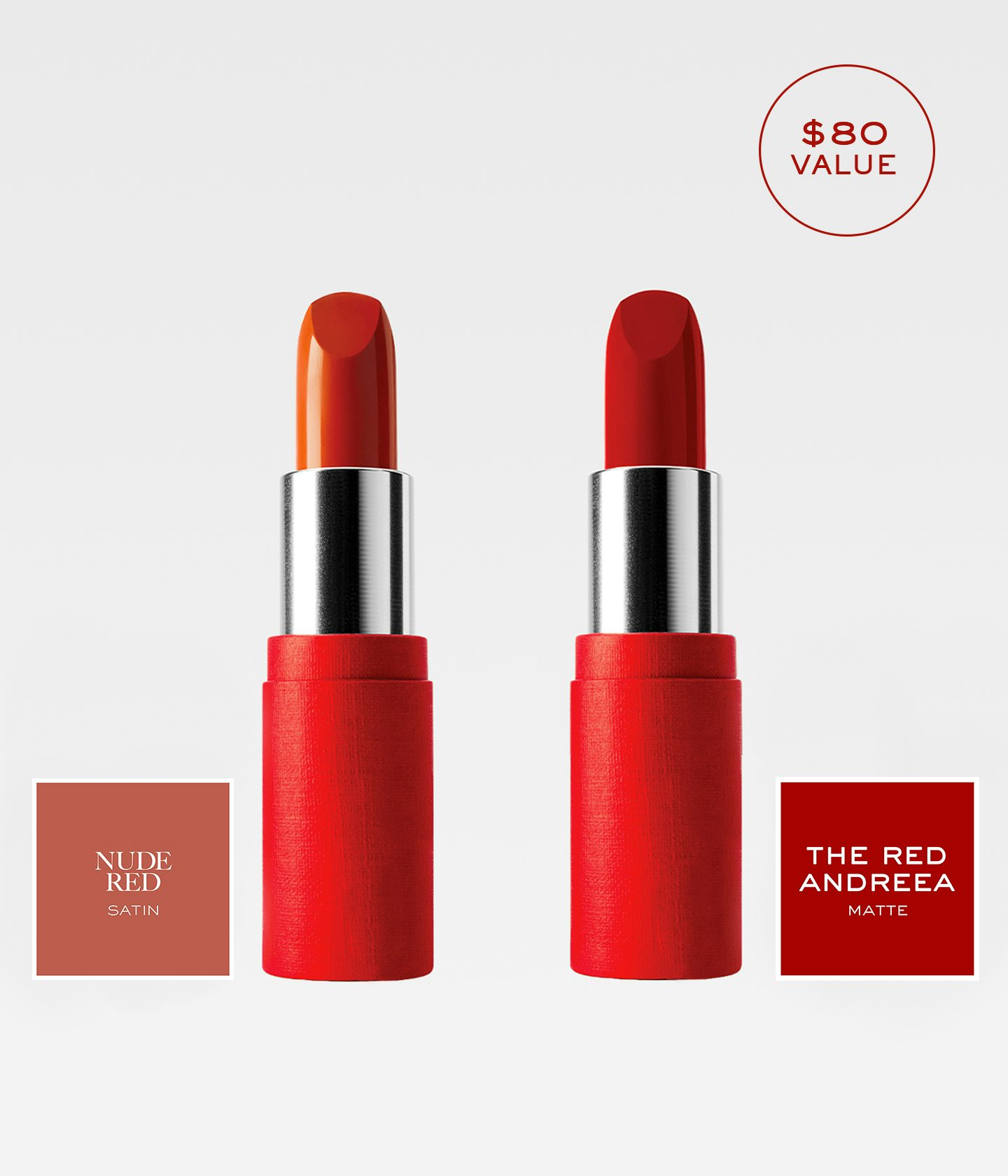 La bouche rouge The Duo Essential lipstick duo