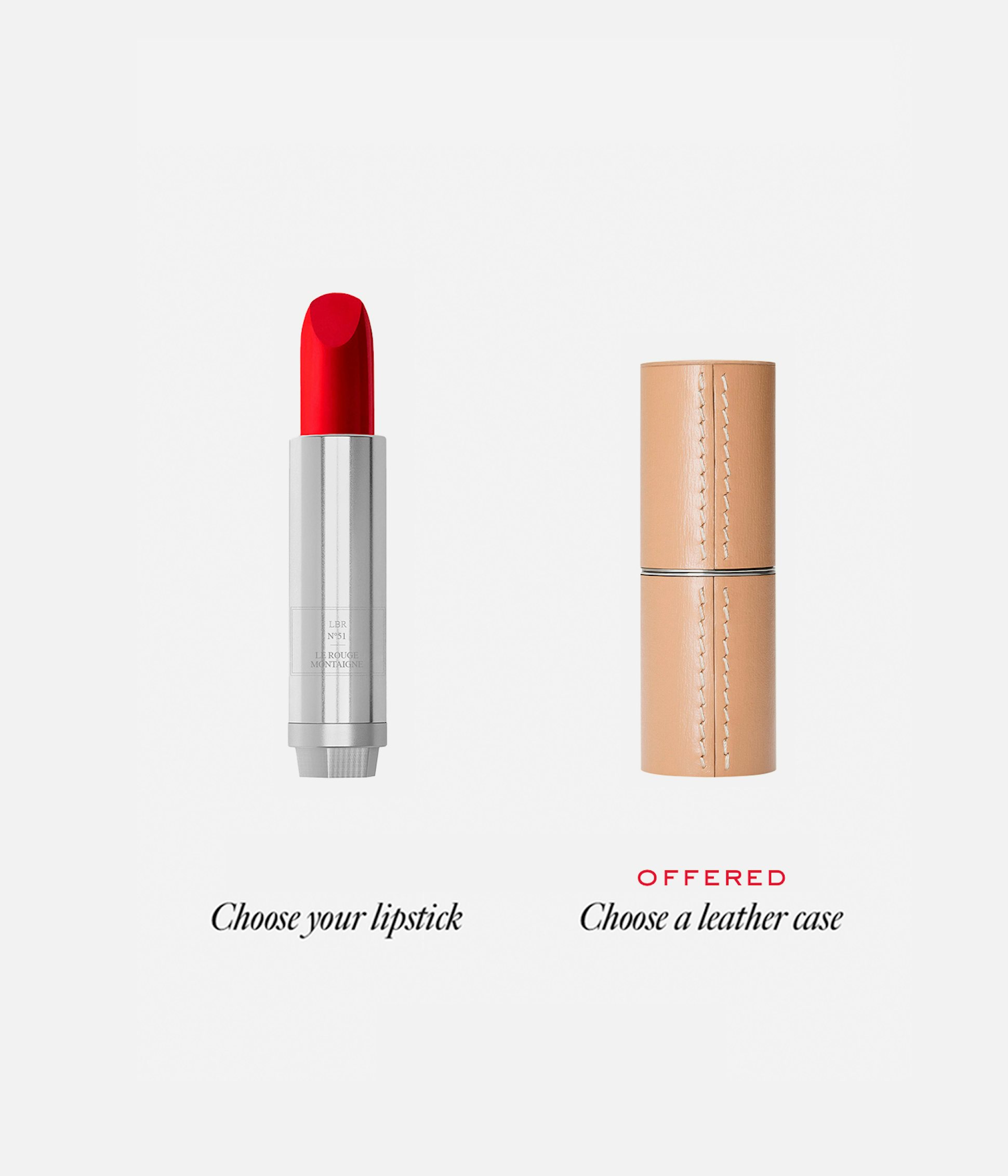 La bouche rouge Le Rouge Montaigne lipstick