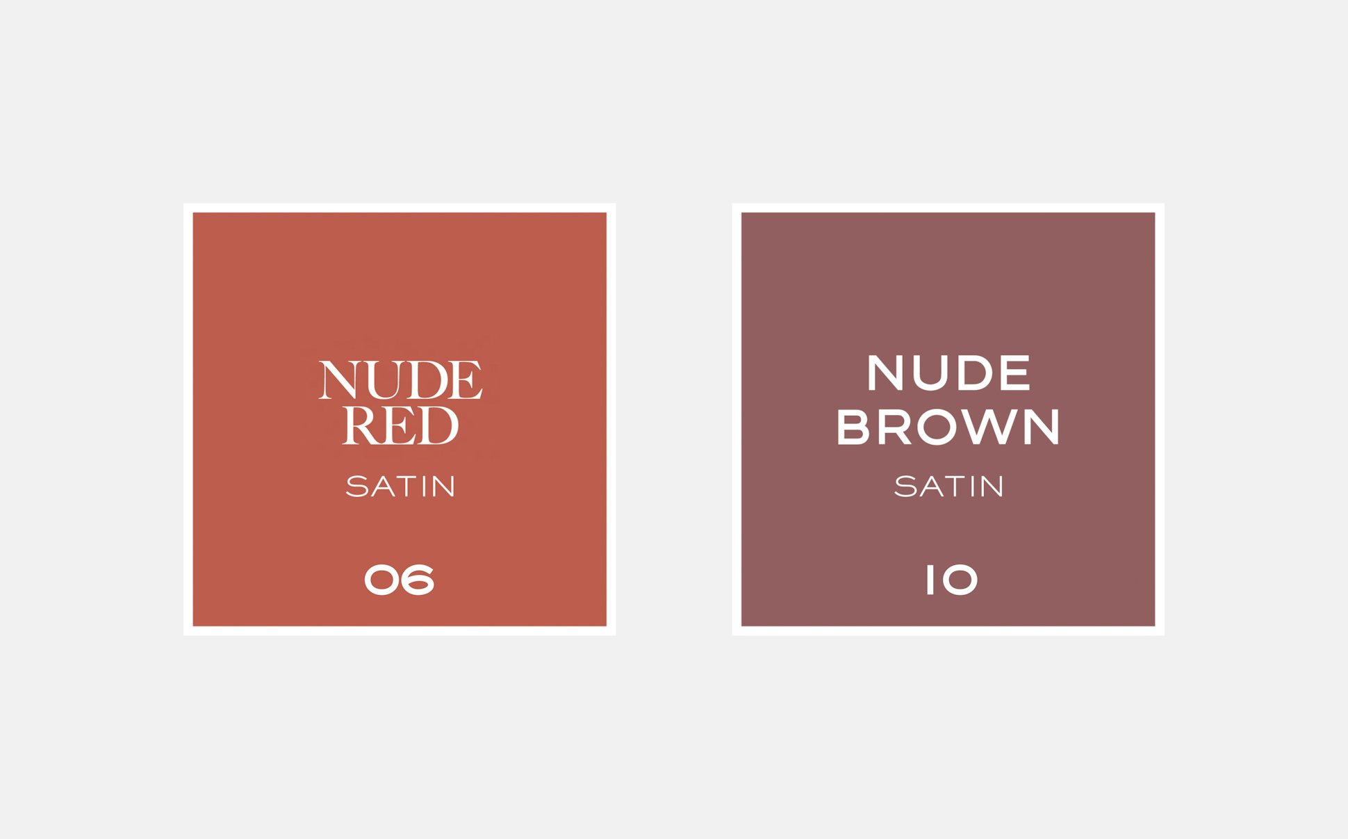 La bouche rouge Nude Red and Nude Brown thumbnails