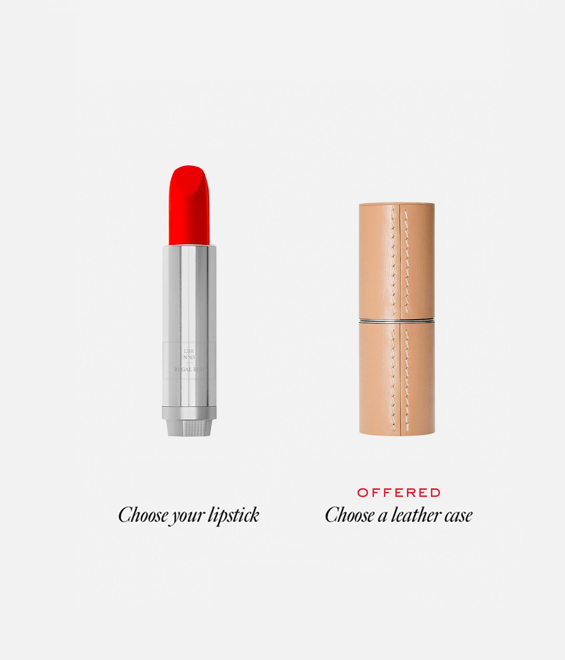 La bouche rouge Regal Red lipstick