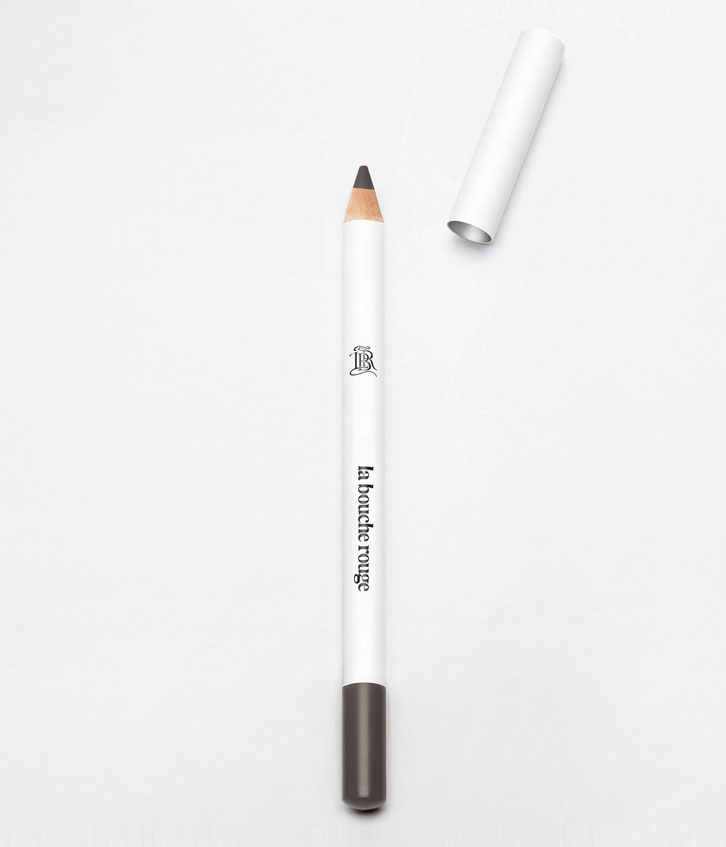 La bouche rouge black eyebrow pencil with recyclable metal cap